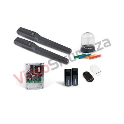 Set completo per cancello a due ante battenti fino a 5 m