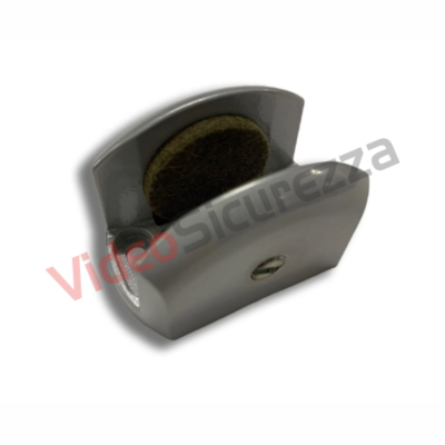 Pattino guida registrabile per ante in cristallo K4345