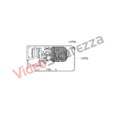 Profilo cassonetto per CIVIK L= 6620 mm EURAS C0 - V3760N66