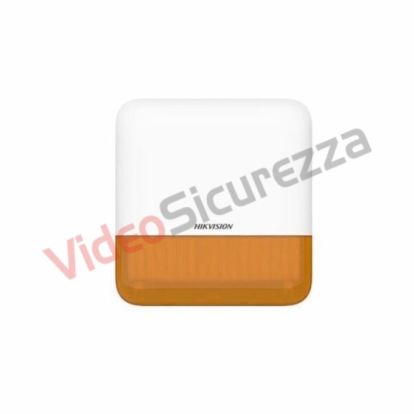 Sirena Esterna Wireless Hikvision DS-PS1-E-WE/Orange