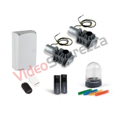 Kit completo di 2 motori interrati per cancelli a battente DITCB230PL